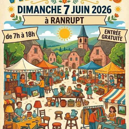 Affiche vide greniers 2026